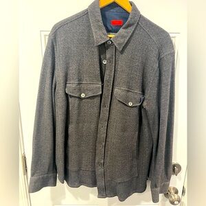 Isaia charcoal shirt